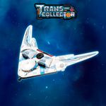 Bloco de Montar Nave de Reconhecimento Fantasma Trans Collector Keepplay