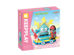 Bloco de Montar Música Dinâmica Hangyodon Hello Kitty e Amigos Keepplay