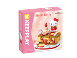 Bloco de Montar Torta de Maça Doce Hello Kitty e Amigos Keepplay