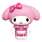 Bloco de Montar Mousse de Morango My Melody Hello Kitty e Amigos Keepplay