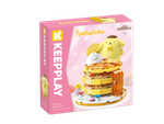 Bloco de Montar Panqueca de Banana Pompompurin Hello Kitty e Amigos Keepplay