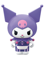 Bloco de Montar Pote de Doces Coloridos Kuromi Hello Kitty e Amigos Keepplay