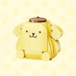 Bloco de Montar Personagem Pompompurin Hello Kitty e Amigos Keepplay