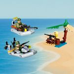 Bloco de Montar Ataque na Praia Combat Zones Keepplay