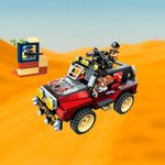 Bloco de Montar Jeep de Operações Especiais Thunder Mission Keepplay