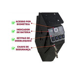 Cofre Biométrico De Mesa Para Armas Curtas Pistola E Revolver  XDJCG001