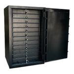 Cofre de Alta Segurança com 12 gavetas 120x75x75  230 kg 