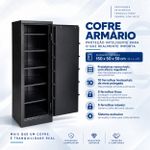 Cofre  Armário Mecânico 150x50x50