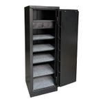 Cofre Armário Biométrico Com Gaveta E Prateleiras 150x50x50