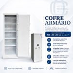 Cofre Armário 150x50x50 Digital