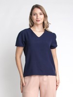 BLUSA 3/4 PREGAS OMBRO