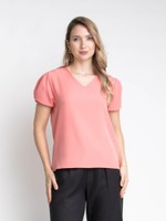 BLUSA 3/4 PREGAS OMBRO