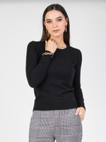 BLUSA RETILÍNEA CASHMERE DECOTE CARECA