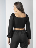 BLUSA CROPPED CORSET