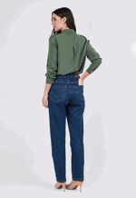 CALÇA MOM JEANS