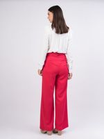 Calça Pantalona Pespontada
