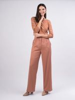 Calça Pantalona Pespontada