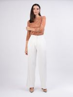Calça Pantalona Pespontada