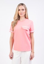 BLUSA CASUAL BOLSO VIÉS