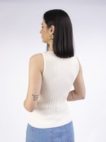 BLUSA REGATA CANELADA TRICOT