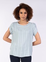 BLUSA TEXTURIZADA MANGA TULIPA