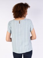 BLUSA TEXTURIZADA MANGA TULIPA