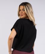 Blusa Ampla Com Decote V