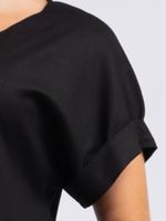 Blusa Ampla Com Decote V