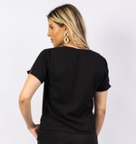 BLUSA SOCIAL BOTÕES MANGA