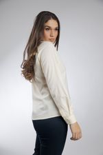 Camisa Feminina Comfy em Algodão com Bolso Frontal