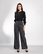 Blusa Social Com Botões Forrados