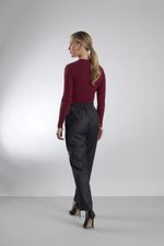Calça Feminina Cenoura de Alfaiataria com Cós Elástico