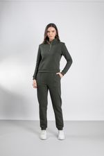 Calça Moletom Punho Ribana