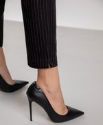 Calça Feminina Cintura Alta de Alfaiataria Stripes