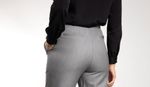 Calça Feminina Cintura Alta de Alfaiataria Stripes