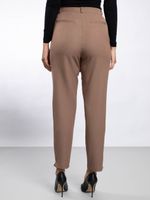 Calça Feminina Cintura Alta de Alfaiataria Stripes