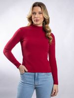 Blusa Básica Soft Gola Alta