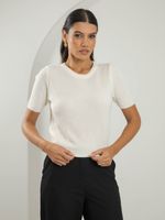 Blusa Retilinea Dec Redondo