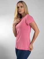 Blusa Manga Curta Picueta Decote