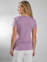Blusa Manga Curta Picueta Decote