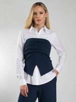 Blusa Social Tomara Que Caia