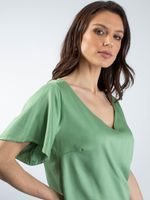 Blusa Social Decote V