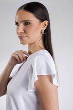 Blusa Social Recorte Nas Costas