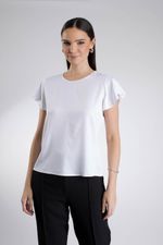 Blusa Social Recorte Nas Costas