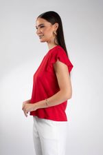 Blusa Social Recorte Nas Costas