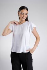 Blusa Social Recorte Nas Costas