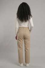 Calça Feminina Wide Leg em Viscose com Poliamida