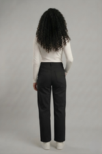 Calça Feminina Wide Leg em Viscose com Poliamida