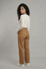 Calça Feminina Wide Leg em Viscose com Poliamida