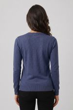 Blusa Feminina Manga Longa em Tricô com Cashmere